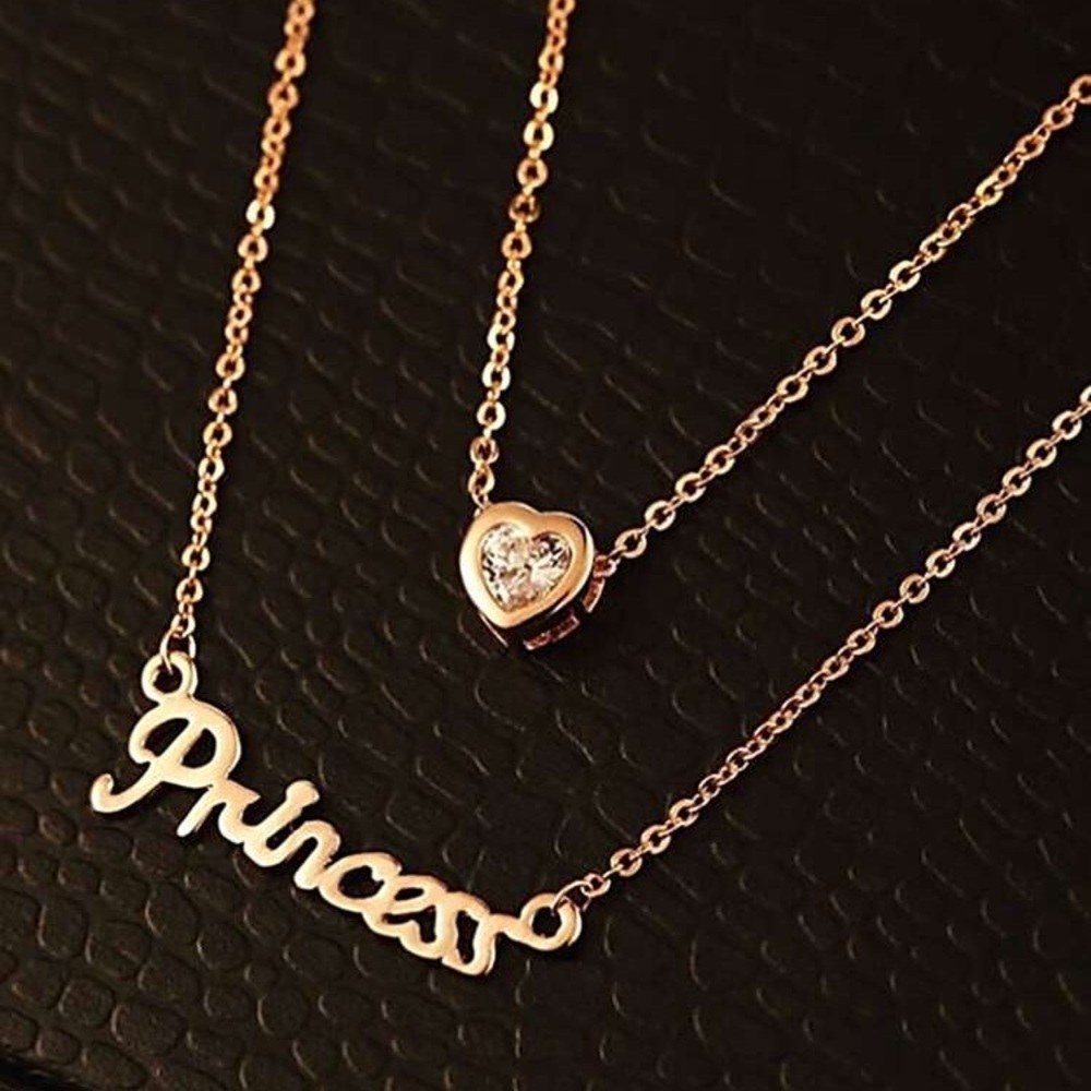 NWT - Rose tone Layer Necklace - 💝